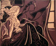Deux femmes Pres de la Fenetre Picasso